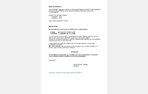 Lettre de rentrée saison 2025 2026 page 2